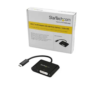 StarTech.com USB-C (DP 1.2 Alt Mode HBR2) to DVI-D Video Display Adapter with 60W Power Deliv, image 6