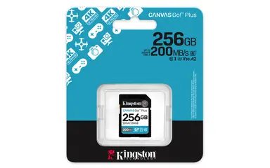 Kingston 256GB Sdxc Canvas GO Plus GEN4 200MB/S C10 Uhs-I U3 V30, image 7