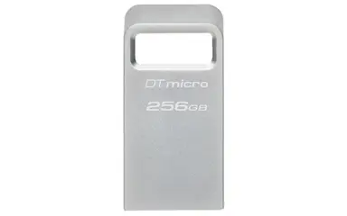 Kingston 256GB Datatraveler Micro 200MB/S Metal USB 3.2 Gen 1, image 2