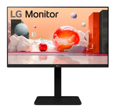 LG Electronics USA 24 in LG Monitor, 1920 × 1080, 16:9 IPS, HDMI, D-Sub, USB 2.0
