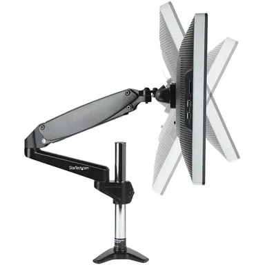 StarTech.com VESA 75X75/100X100MM Single Monitor Arm - up to 32 in (17.6LB) - Swivel/Tilt/Rota, image 5