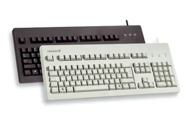 Cherry Americas Black 104 MX Blue Keyswitch USB PS/2 Taa, image 4