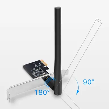 Omada Networks BY TP Link AC600 Wireless Dual Band Pci Express Adapter, image 4
