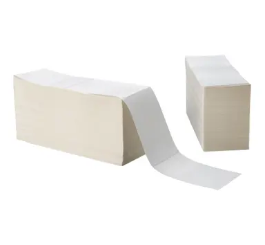 Brother International Corporat 4INX6IN DT Premium Fanfold Paper Label, 2,000 Labels/Stack, 2 Stacks/Case, image 8