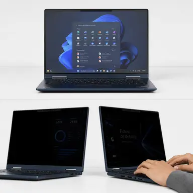 StarTech.com Privacy Screen with Microlouver Technology Darkens the Screen View - for 13.3 in, image 5