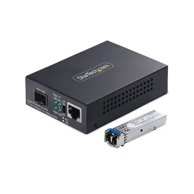 StarTech.com Single-Mode (SM) LC Fiber Media Converter for 10/100/1000 Networks, Standalone, image 4