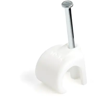 StarTech.com 101 Cable Clips with Nail - for Cables 0.39-0.55IN. (10-14 MM) - Durable PE Mate, image 4