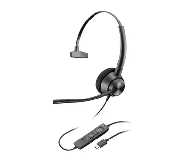 HP Poly Encorepro 310 USB-C Monoaural Headset TAA, image 7