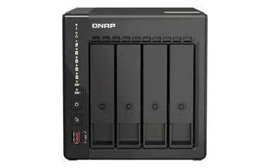 Qnap 4 Bay Nvr 8CH (MAX Channels 24) Vms Built-In IP Surveillance HDMI Outpu