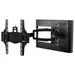 Peerless Industries Hospitality Wall Arm Mount - Epoxy - Semi-Gloss Black - Easily Installs ON Singl, image 5
