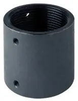 Peerless Industries Mounting Component - Black - Extension Column Connectors - Two Female Connectors, image 3