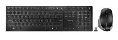 Cherry Americas DW 9500 Keyboard + Mouse Combo Black Bluetooth OR 2.4GHz Wireless AES-128 Bit