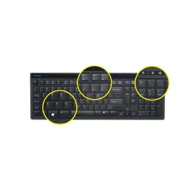 Kensington Computer Slim Type Wired Keyboard, image 7
