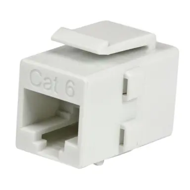 StarTech.com Join Two Cat6 Patch Cables Together to Make a Longer Cable - RJ45 Coupler - RJ45