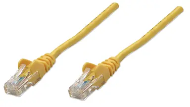 Intellinet 5 FT Yellow Cat5e Snagless Patch Cable, image 4