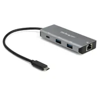 StarTech.com Portable 3-Port USB-C Hub W/ Gigabit Ethernet RJ45 - USB Type-C Host Laptop to 1, image 3