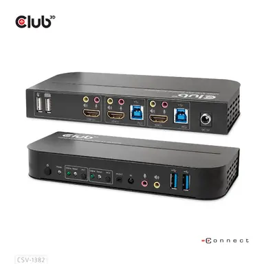 Club 3D B.V IS A High Performance HDMI KVM (KEYBOARD Video And MOUSE) SWITCH. Route, image 6