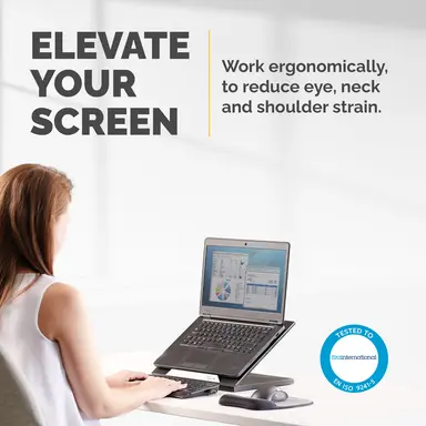 Fellowes Features Four Viewing Angles to Prevent Neck and Shoulder Strain. Adjusts from F, image 6