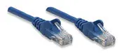 Intellinet Patch Cable Cat 5E UTP Blue 0.5 ft Snagless Boot, image 7