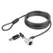 StarTech.com Laptop Cable Lock Compatible with Noble Wedge 6 ft (2M), Anti-Theft Keyed Lock, image 5