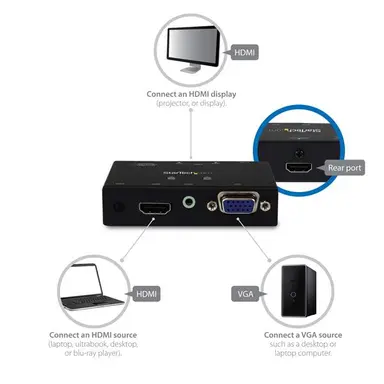 StarTech.com Share an HDMI Display/Projector Between a VGA and HDMI Audio/Video Source, image 8