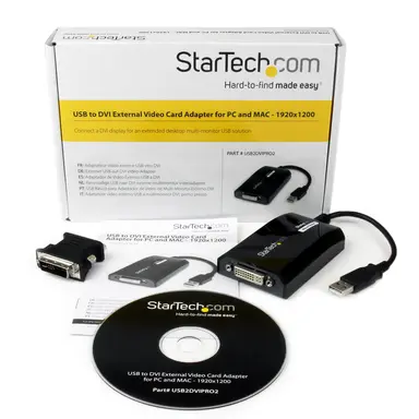 STARTECH.COM Connect A DVI Display for AN Extended Desktop Multi-Monitor USB Solution - USB V, image 8