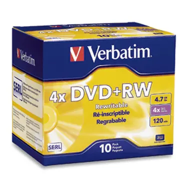 Verbatim Americas 10PK DVD+RW 4.7GB 4X Branded Surface JC, image 4