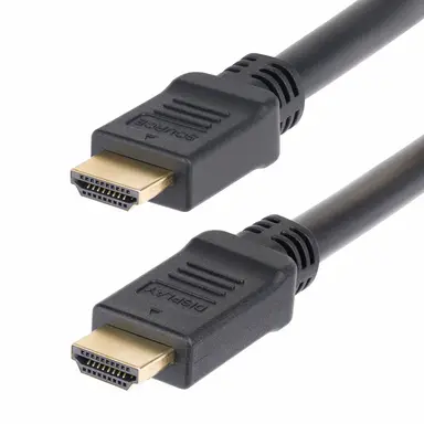 StarTech.com 15M (49.2 ft) Active HDMI 2.0 Cable, CMP, Plenum Rated, High Speed HDMI Cable, 4K