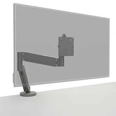 Chief Manufacturing Single Dynamic Monitor Arm Silver, image 8