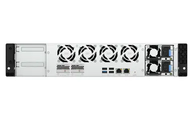 QNAP TS-H1065EU-RP Storage server Rack (2U) 8 GB DDR5 0 TB Qnap Qts Black, image 3