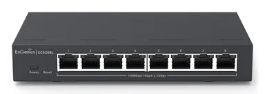 Engenius Technologies Engenius Cloud Lite IS A Small Compact 8-PORT L2 Switch Supporting 2.5G
