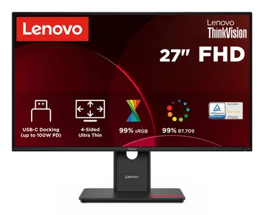 Lenovo T27D-40(A26270FT0) 27 Monitor-HDMI, image 3