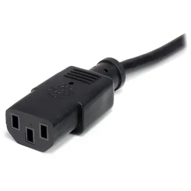 StarTech.com 15 ft (4.5 m) 18AWG Flexible Computer Power Cord W/ NEMA 5-15P and IEC 60320 C13, image 6