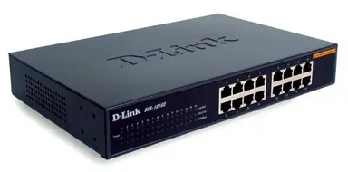 D-Link Systems 16-Port 10/100 Unmanaged Desktop/Rackmount Switch Ndaa