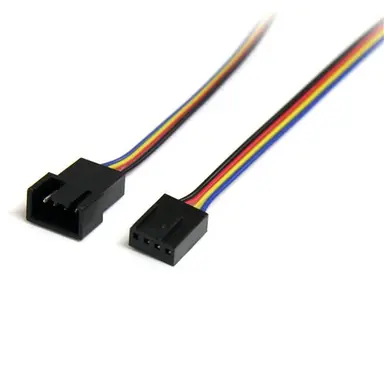 StarTech.com Extend the Connection Distance of a 4-Pin Cooling Fan by 12 Inches - 1 ft Case FA, image 4
