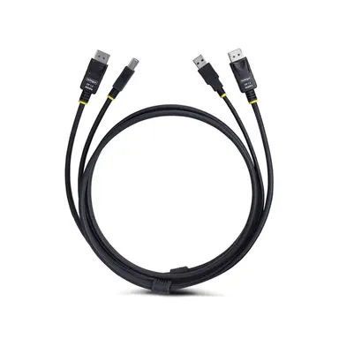 StarTech.com 10 ft (3M) DisplayPort and USB 5GBPS KVM Cable, 4K 60HZ, DP 1.2 and USB Combo, image 5