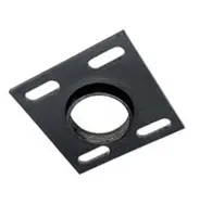Peerless Industries Ceiling Plate - Black - Unistrut Fittings and Attachment Hardware Not Included;, image 3