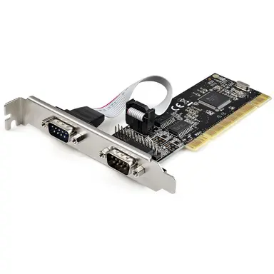 StarTech.com Serial/Parallel PCI Card with Dual Serial RS232 Ports (DB9) & 1X Parallel LPT PO