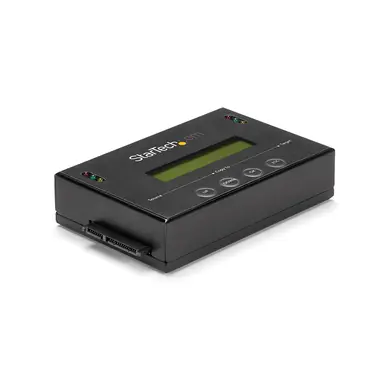StarTech.com 1:1 Standalone SATA Hard Drive Duplicator/Eraser Performs Disk Cloning/Erasing