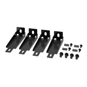 APC BY Schneider Electric Cabinet Install Bracket X4 Black