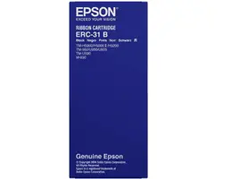 Epson Print Black Erc Ribbons - Epson ERC31B: Ribbon Cartridge TM-H5000/II -U930/