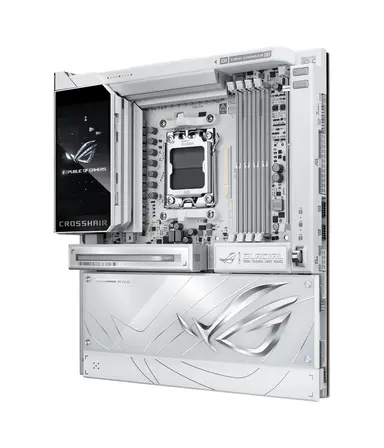 ASUS Rog Crosshair X870E Glacial AMD E-Atx Motherboard 24+2+2 Power Stages DD, image 7