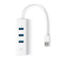 Omada Networks by TP Link USB 3.0 Type-a to Gigabit Ethernet Network Adapter with 3-Port USB 3.0 Type-a HU, image 3