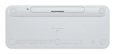 Logitech Pop Icon Keys (Off-White & Orange), image 3