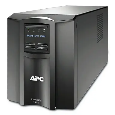 APC by Schneider Electric APC Smart-UPS, Line Interactive, 1500VA, Tower, 120V, 8X NEMA 5-15R Outlets, Sma