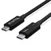 Plugable Technologies Plugable Thunderbolt 3 Cable 40GBPS Supports 100W (20V, 5A) Charging, 2.6 ft / 80, image 5