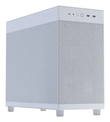 ASUS Prime AP303 White Edition Mesh-Panel 44-LITER ATX PC Case GPU Support for