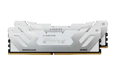 Kingston 48GB 8400MT/S DDR5 CL40 Cudimm (Kit of 2) Fury Renegade White XMP, image 3