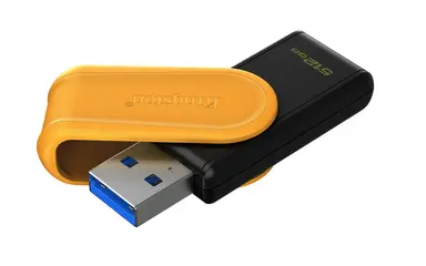 Kingston 512GB Portable USB 3.2 Gen 1 Datatraveler Exodia S (Black/Yellow), image 3