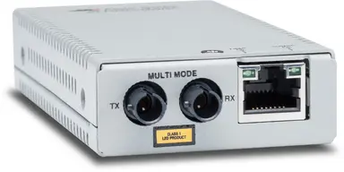 Allied Telesis TAA (Federal) 10/100/1000T to 1000SX/ST MM Media & Rate Converter, Multi-Region